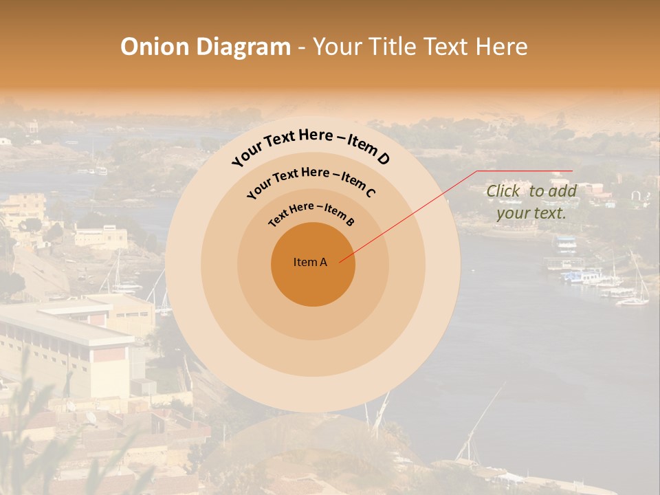 A Large Body Of Water Surrounded By Mountains PowerPoint Template