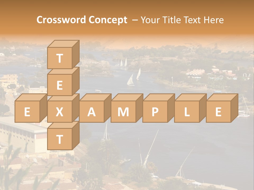 A Large Body Of Water Surrounded By Mountains PowerPoint Template