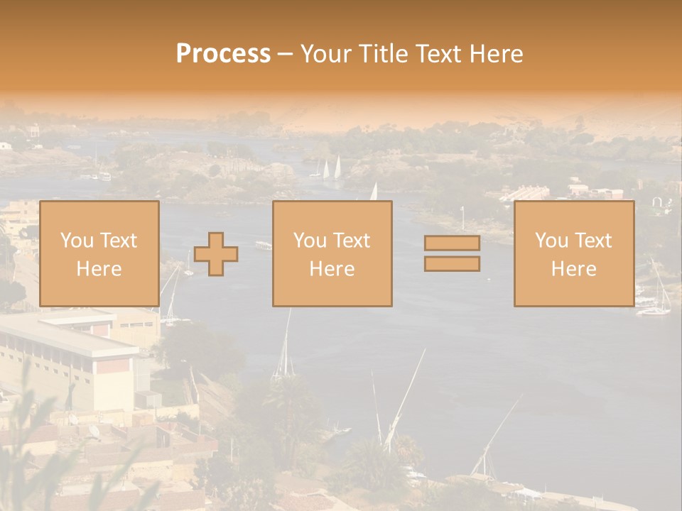 A Large Body Of Water Surrounded By Mountains PowerPoint Template