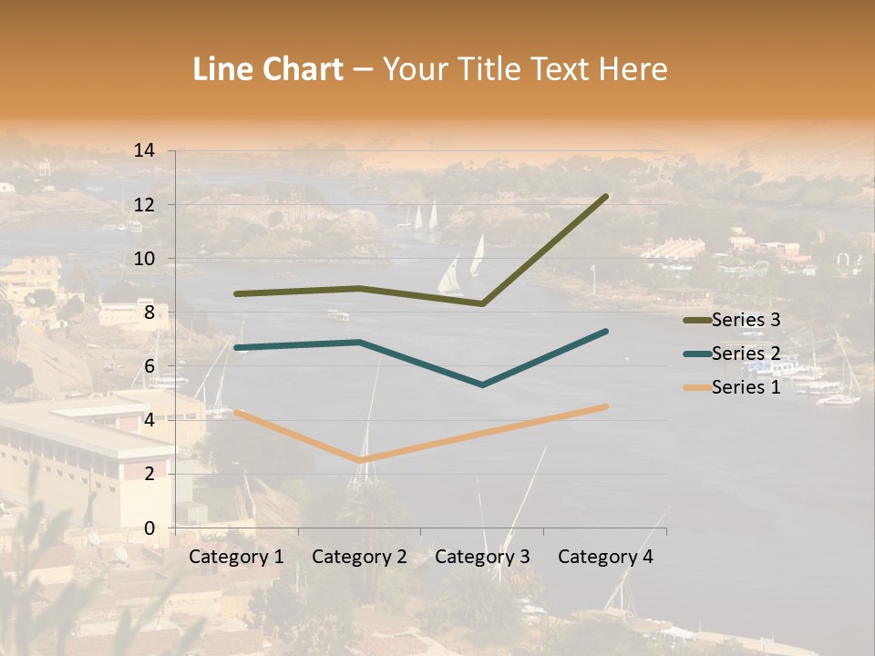 A Large Body Of Water Surrounded By Mountains PowerPoint Template