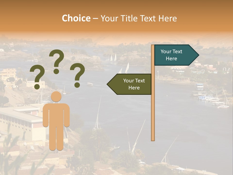 A Large Body Of Water Surrounded By Mountains PowerPoint Template