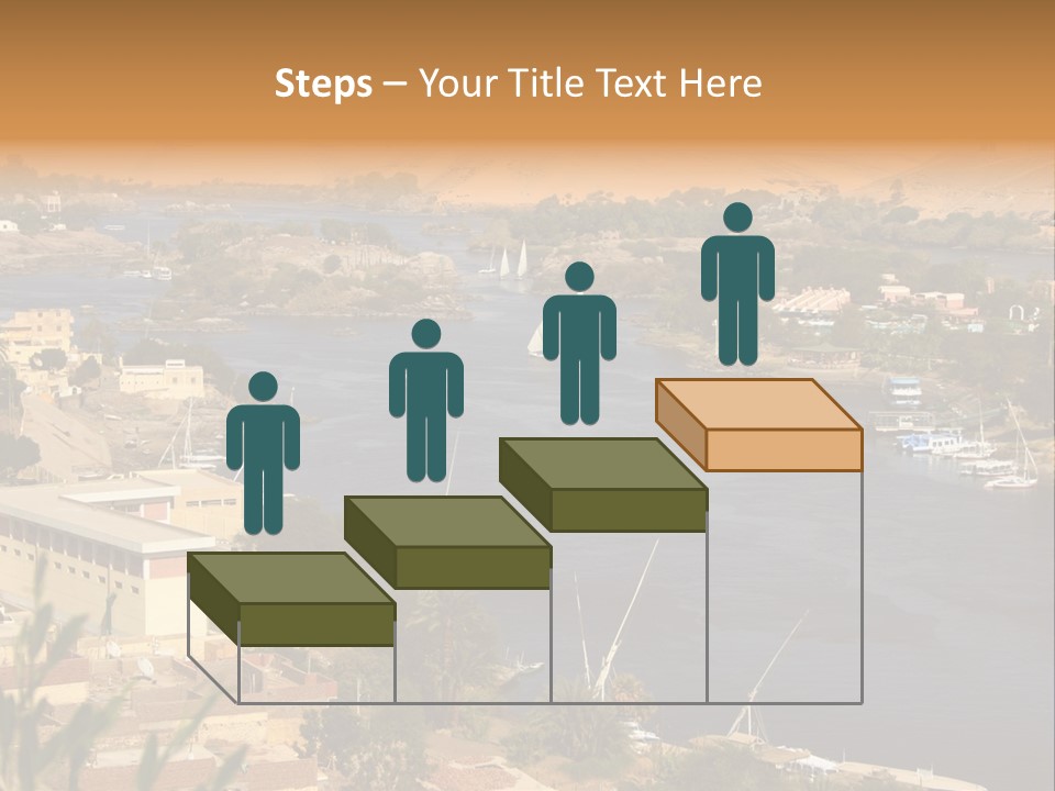 A Large Body Of Water Surrounded By Mountains PowerPoint Template