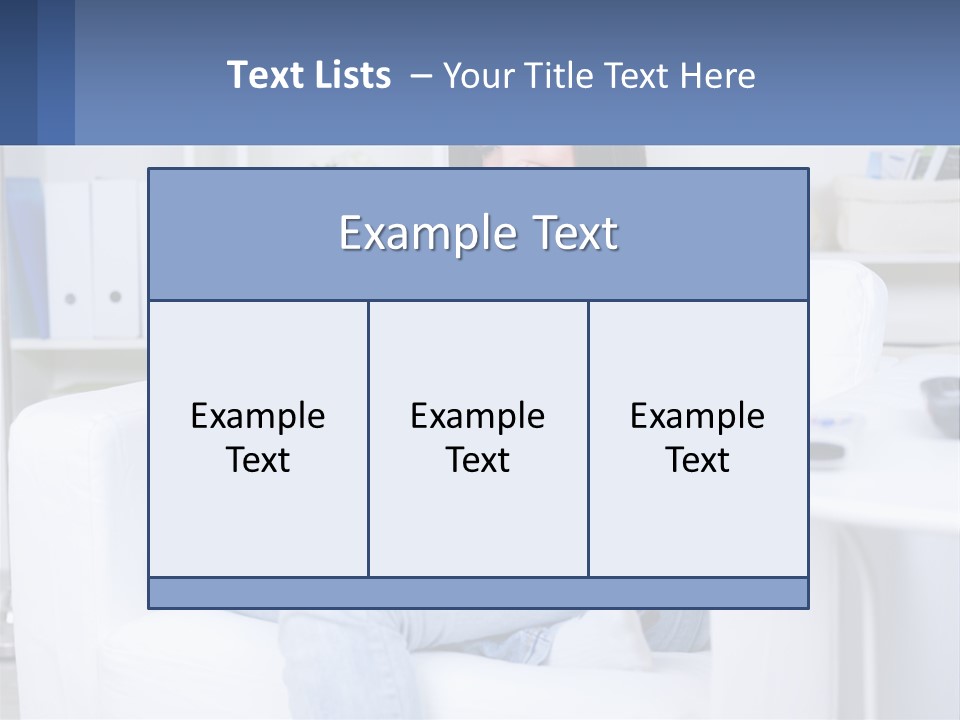 A Woman Sitting On A Couch Holding A Credit Card And A Laptop PowerPoint Template