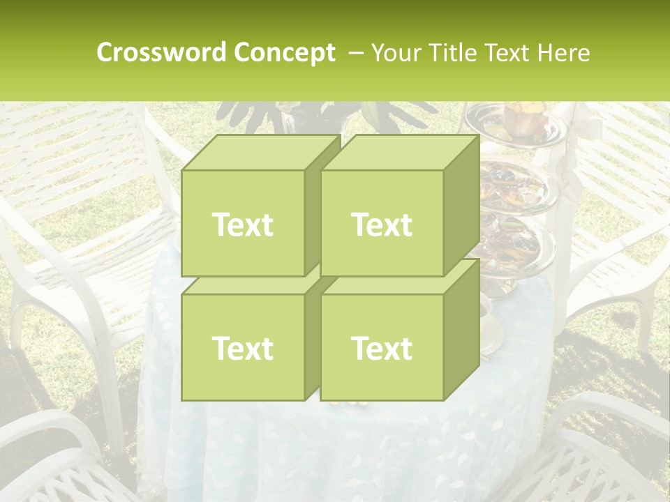A Table Topped With Plates Of Food And Cups Of Coffee PowerPoint Template