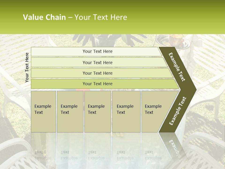 A Table Topped With Plates Of Food And Cups Of Coffee PowerPoint Template