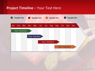 A Plate Of Fish And Vegetables On A Table PowerPoint Template