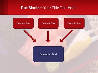A Plate Of Fish And Vegetables On A Table PowerPoint Template