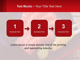 A Plate Of Fish And Vegetables On A Table PowerPoint Template