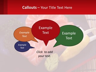 A Plate Of Fish And Vegetables On A Table PowerPoint Template