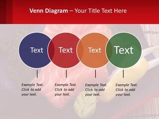 A Plate Of Fish And Vegetables On A Table PowerPoint Template