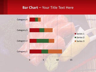 A Plate Of Fish And Vegetables On A Table PowerPoint Template