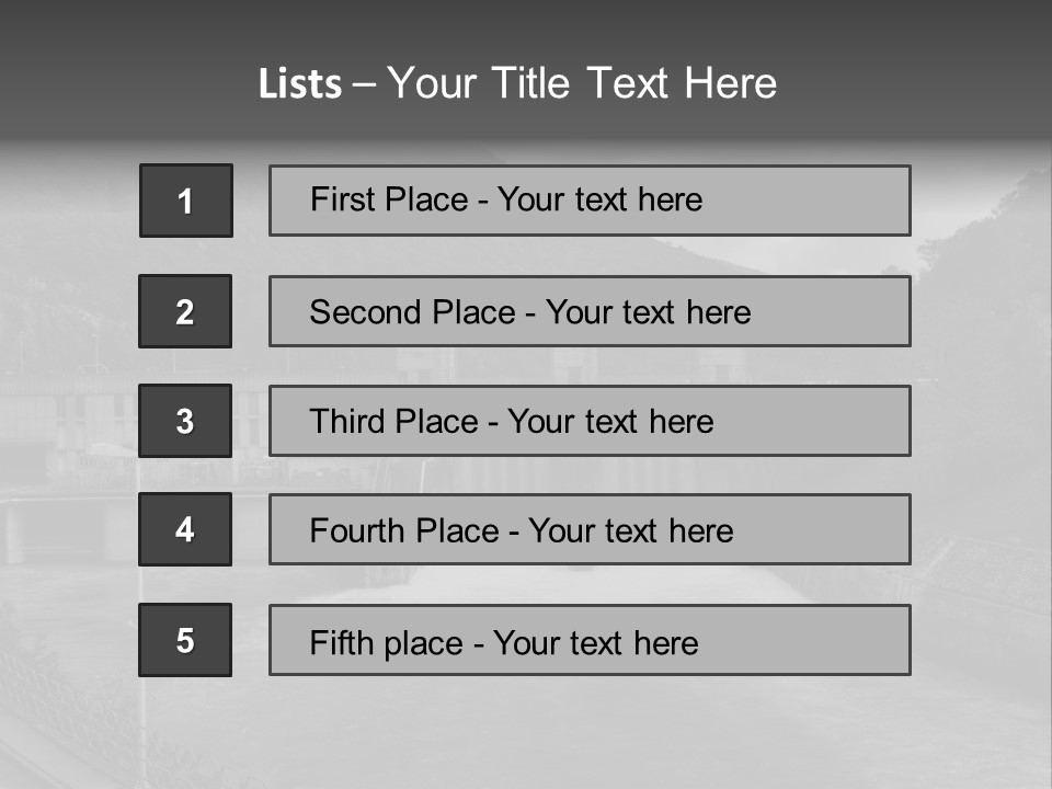 Dam PowerPoint Template