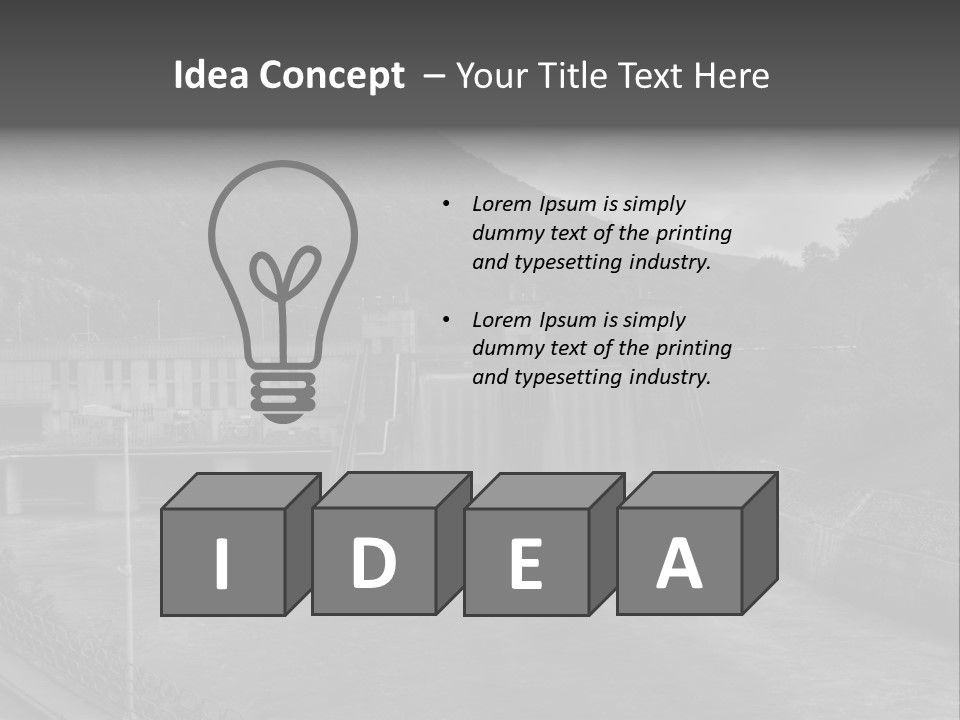 Dam PowerPoint Template