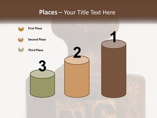 A Brown Vase Sitting On Top Of A Table PowerPoint Template