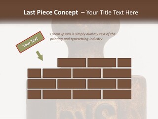 A Brown Vase Sitting On Top Of A Table PowerPoint Template