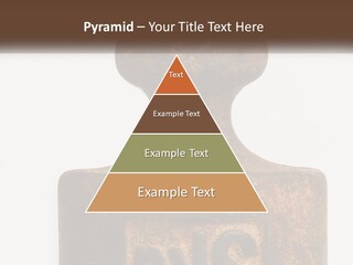 A Brown Vase Sitting On Top Of A Table PowerPoint Template