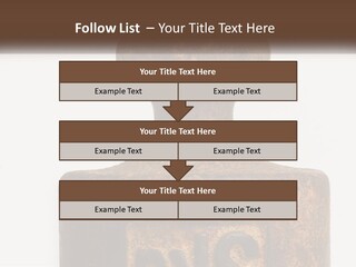 A Brown Vase Sitting On Top Of A Table PowerPoint Template