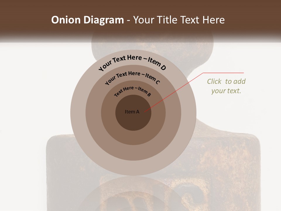 A Brown Vase Sitting On Top Of A Table PowerPoint Template