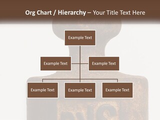 A Brown Vase Sitting On Top Of A Table PowerPoint Template