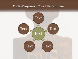 A Brown Vase Sitting On Top Of A Table PowerPoint Template