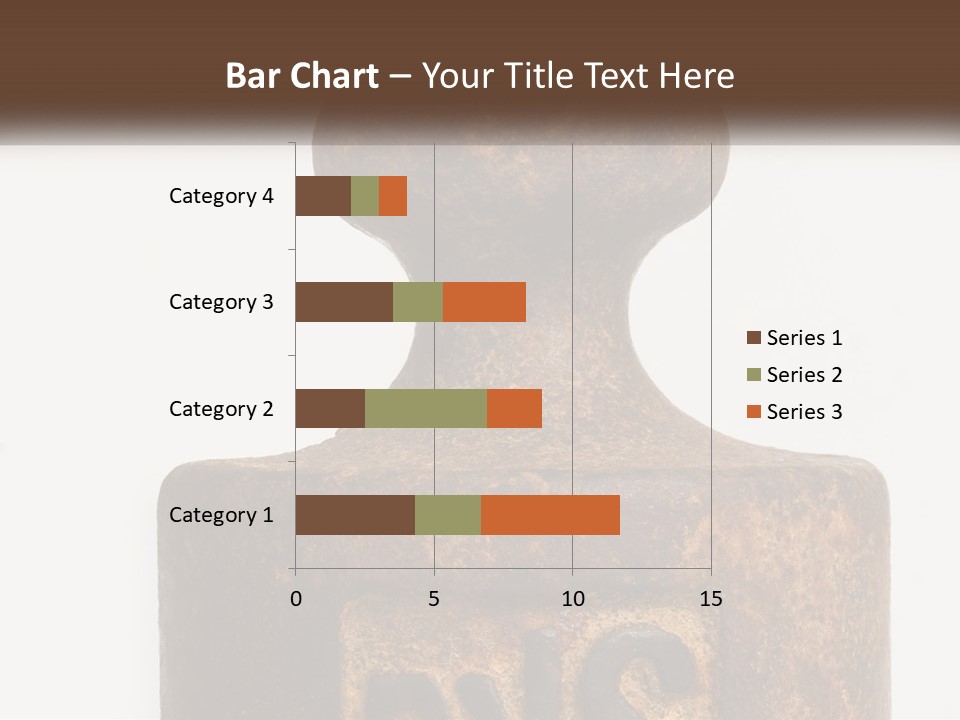A Brown Vase Sitting On Top Of A Table PowerPoint Template