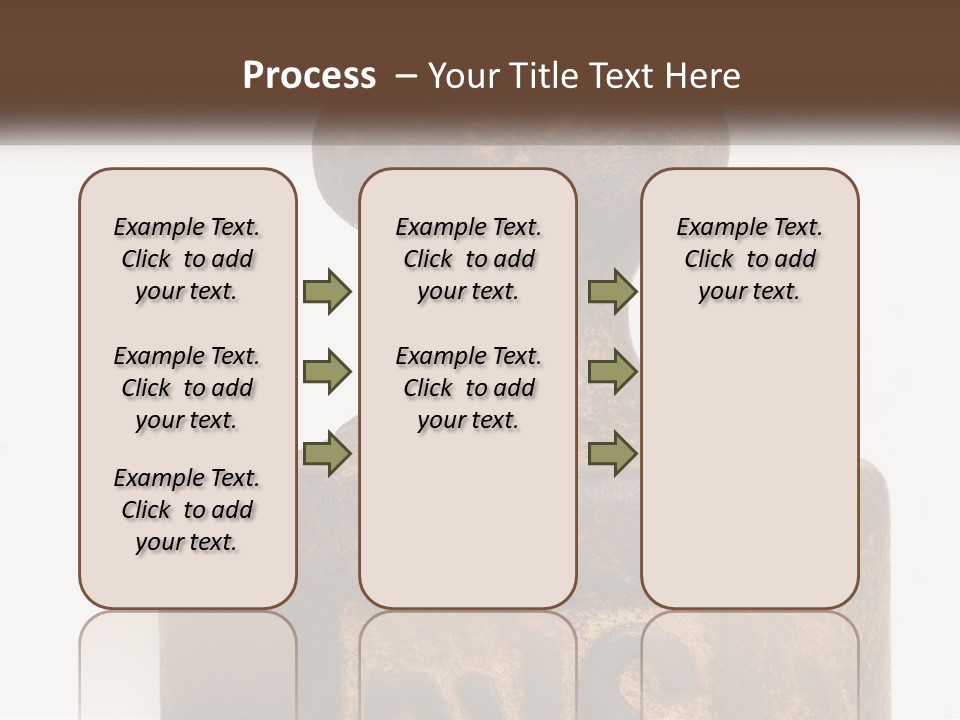 A Brown Vase Sitting On Top Of A Table PowerPoint Template