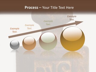 A Brown Vase Sitting On Top Of A Table PowerPoint Template