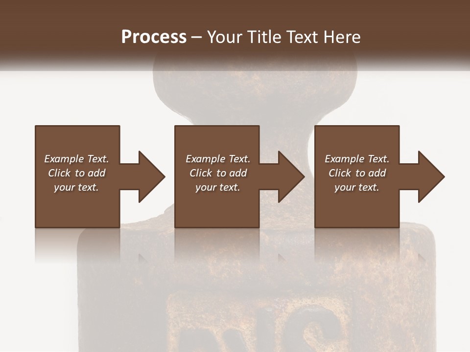 A Brown Vase Sitting On Top Of A Table PowerPoint Template