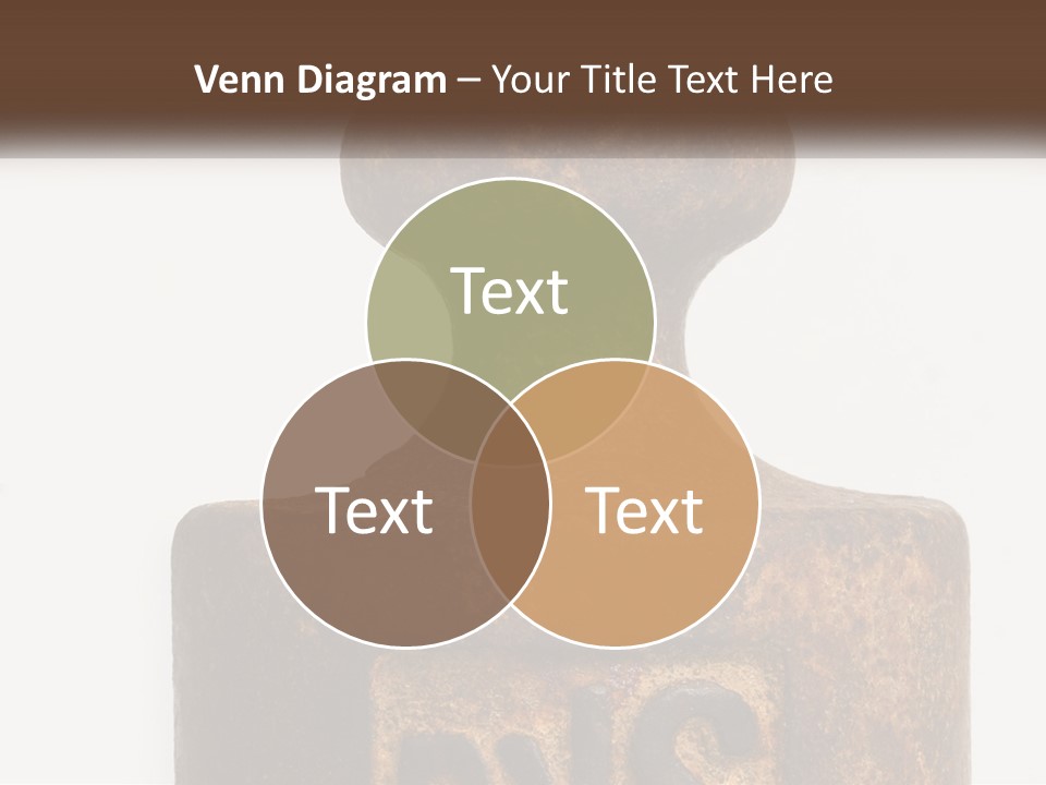 A Brown Vase Sitting On Top Of A Table PowerPoint Template