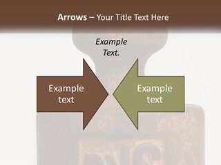 A Brown Vase Sitting On Top Of A Table PowerPoint Template