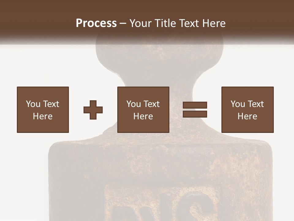 A Brown Vase Sitting On Top Of A Table PowerPoint Template