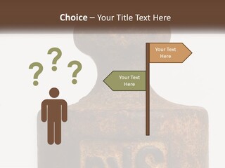 A Brown Vase Sitting On Top Of A Table PowerPoint Template