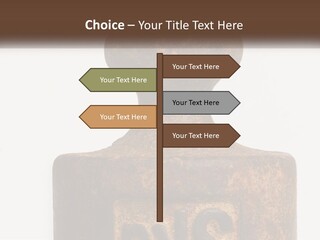 A Brown Vase Sitting On Top Of A Table PowerPoint Template