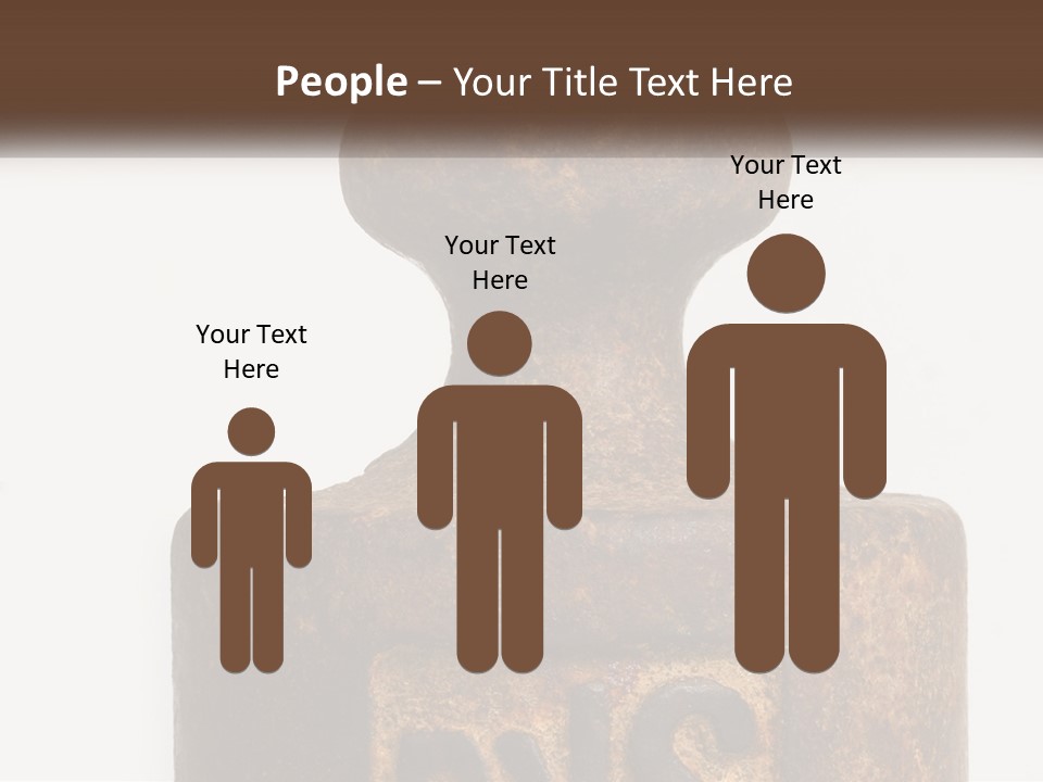 A Brown Vase Sitting On Top Of A Table PowerPoint Template