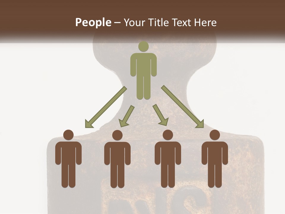 A Brown Vase Sitting On Top Of A Table PowerPoint Template