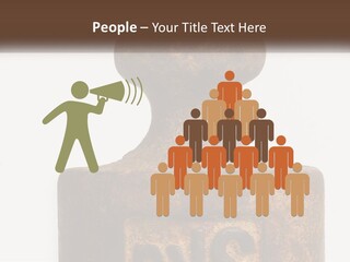 A Brown Vase Sitting On Top Of A Table PowerPoint Template