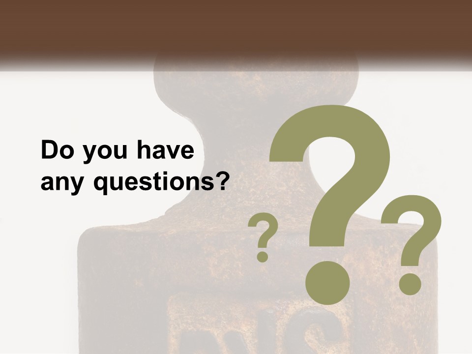 A Brown Vase Sitting On Top Of A Table PowerPoint Template