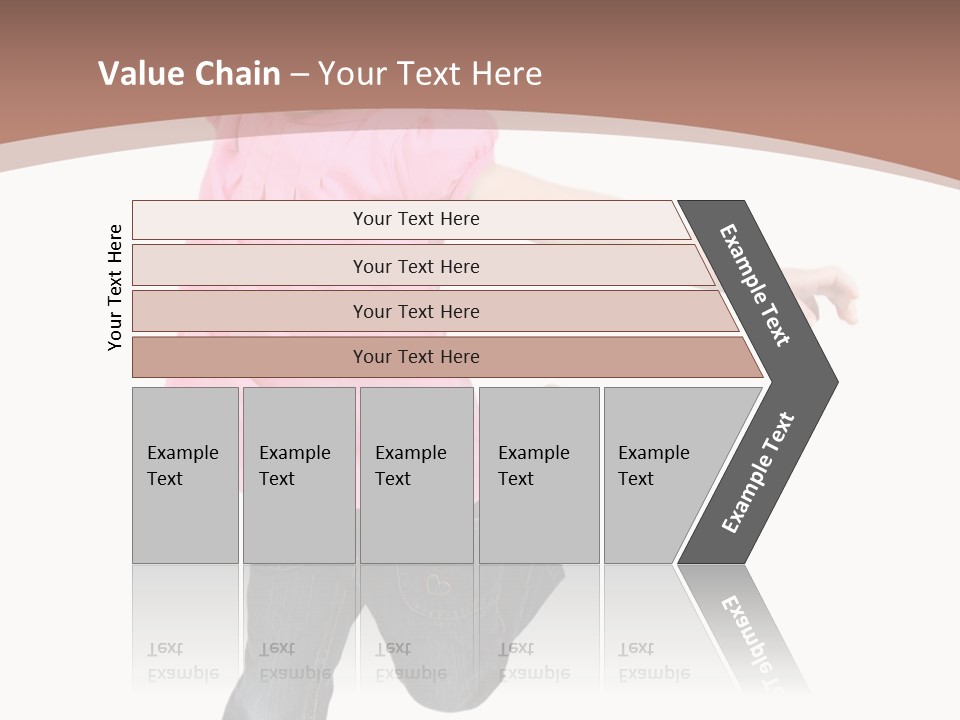 A Little Girl Jumping In The Air With Her Arms In The Air PowerPoint Template