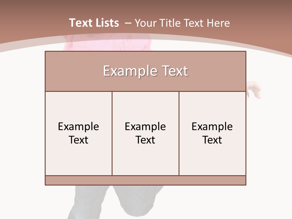 A Little Girl Jumping In The Air With Her Arms In The Air PowerPoint Template