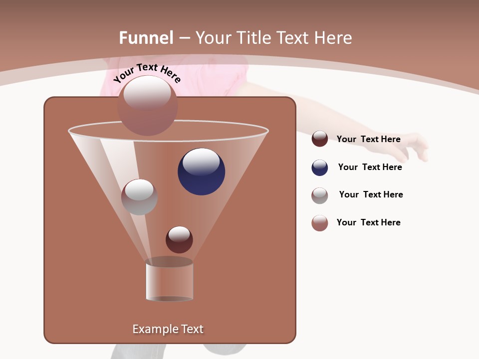 A Little Girl Jumping In The Air With Her Arms In The Air PowerPoint Template