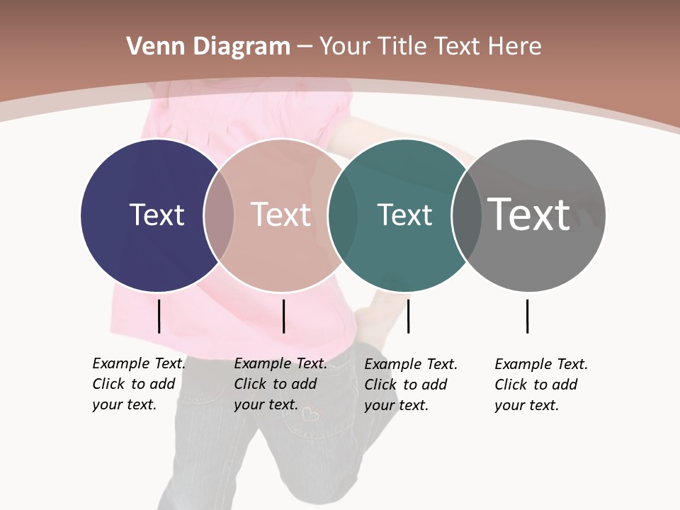 A Little Girl Jumping In The Air With Her Arms In The Air PowerPoint Template