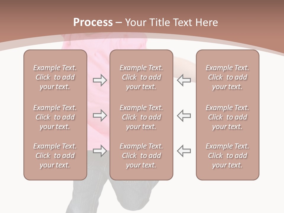 A Little Girl Jumping In The Air With Her Arms In The Air PowerPoint Template