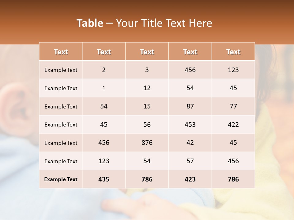 A Baby With A Yellow Jacket Is Looking At Another Baby PowerPoint Template