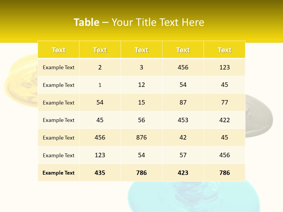 A Group Of Three Different Colored Lights Hanging From Strings PowerPoint Template