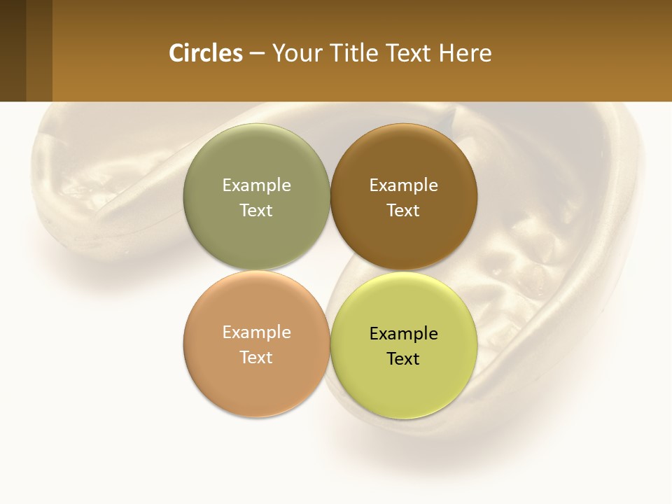 A Banana Shaped Object On A White Surface PowerPoint Template