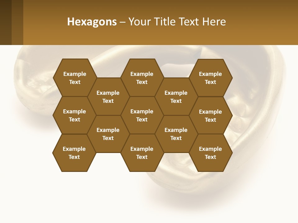 A Banana Shaped Object On A White Surface PowerPoint Template