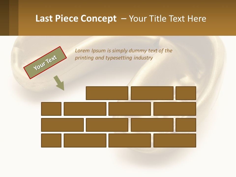 A Banana Shaped Object On A White Surface PowerPoint Template