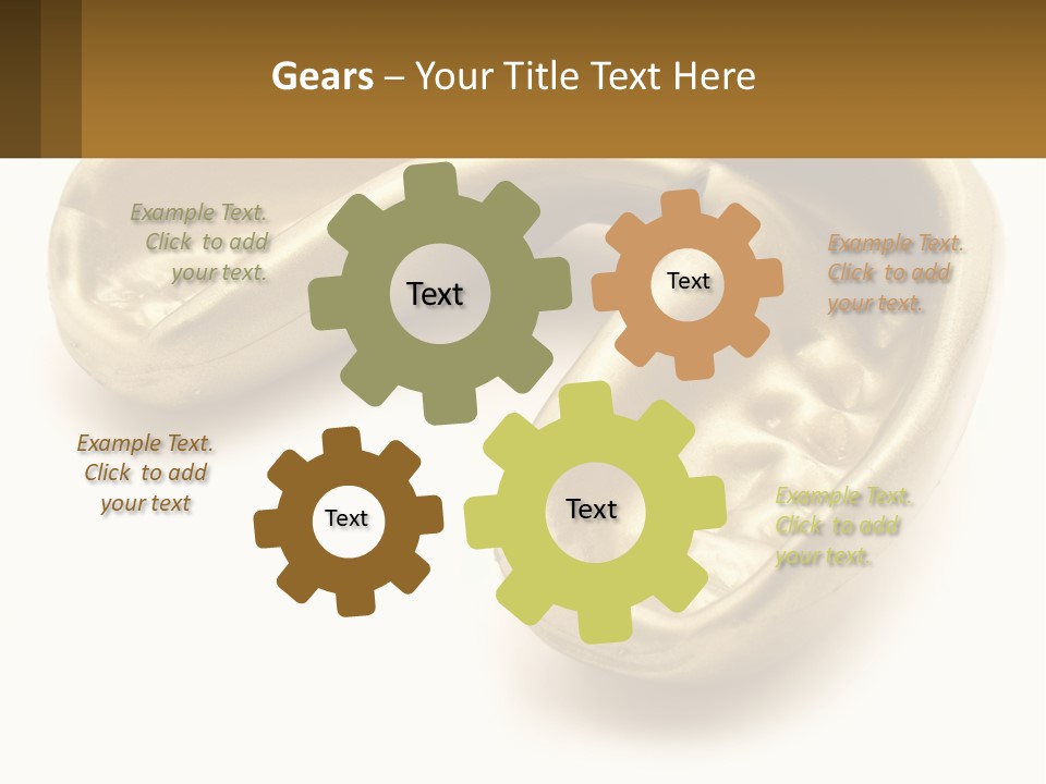 A Banana Shaped Object On A White Surface PowerPoint Template