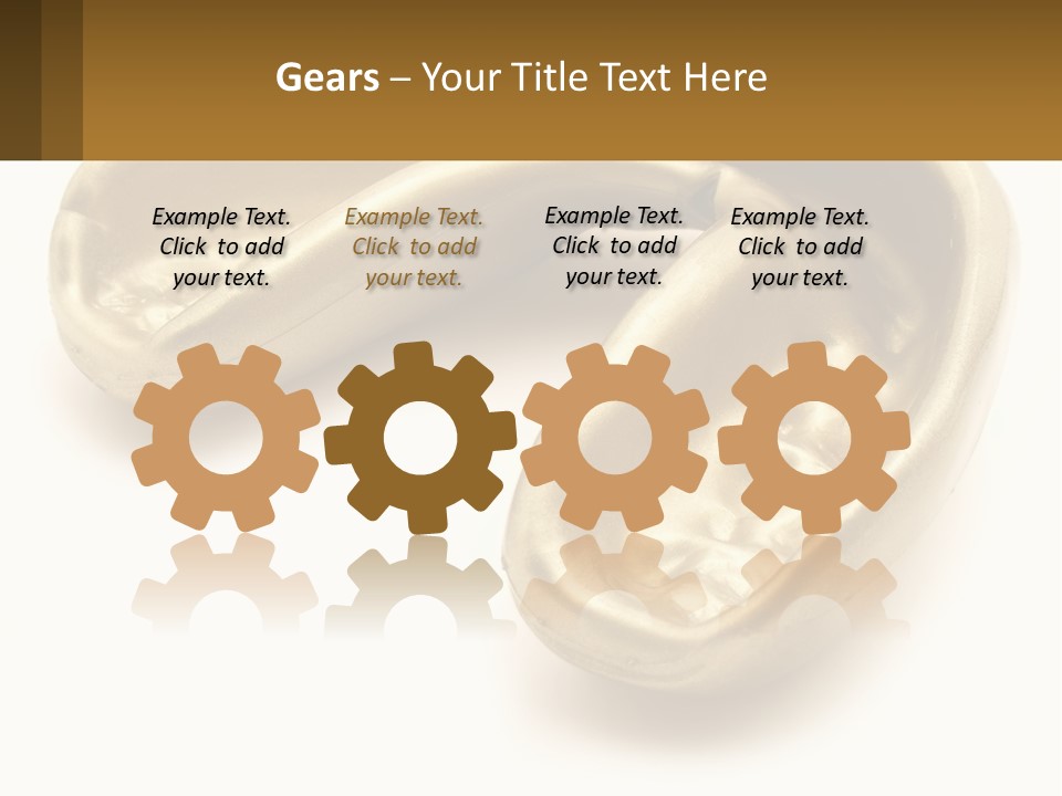 A Banana Shaped Object On A White Surface PowerPoint Template