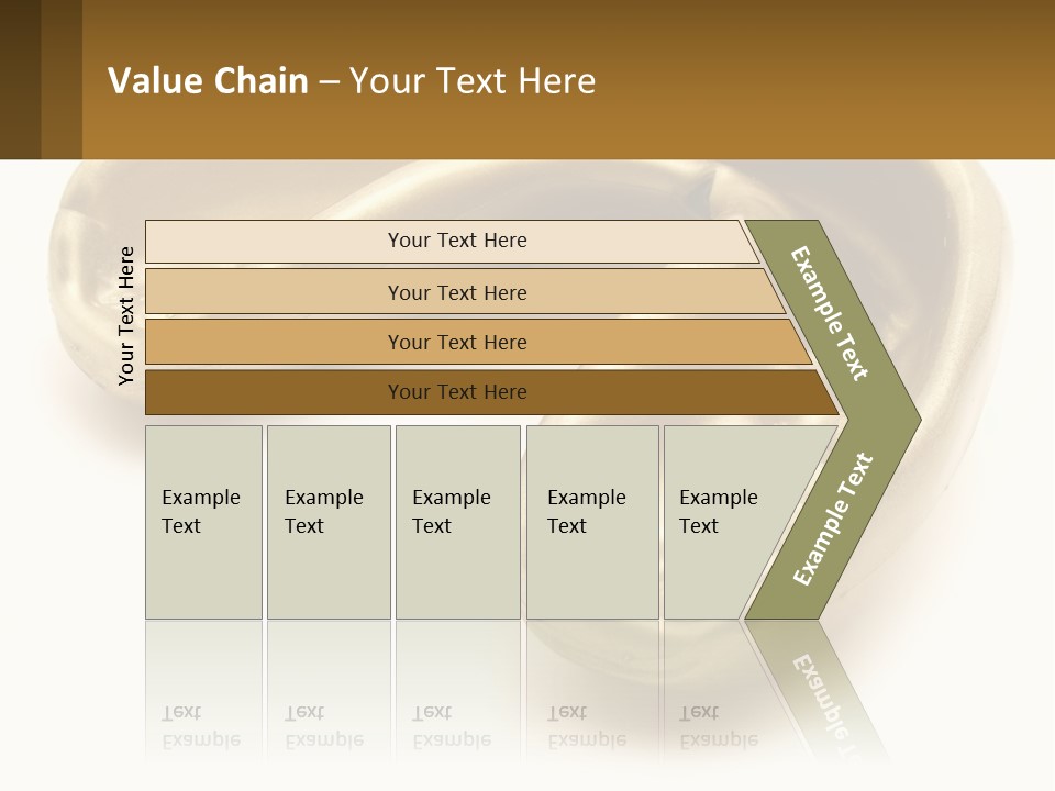 A Banana Shaped Object On A White Surface PowerPoint Template